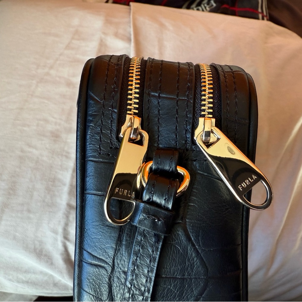 Furla Double Zipper Crossbody Bag - Picture 4 of 7